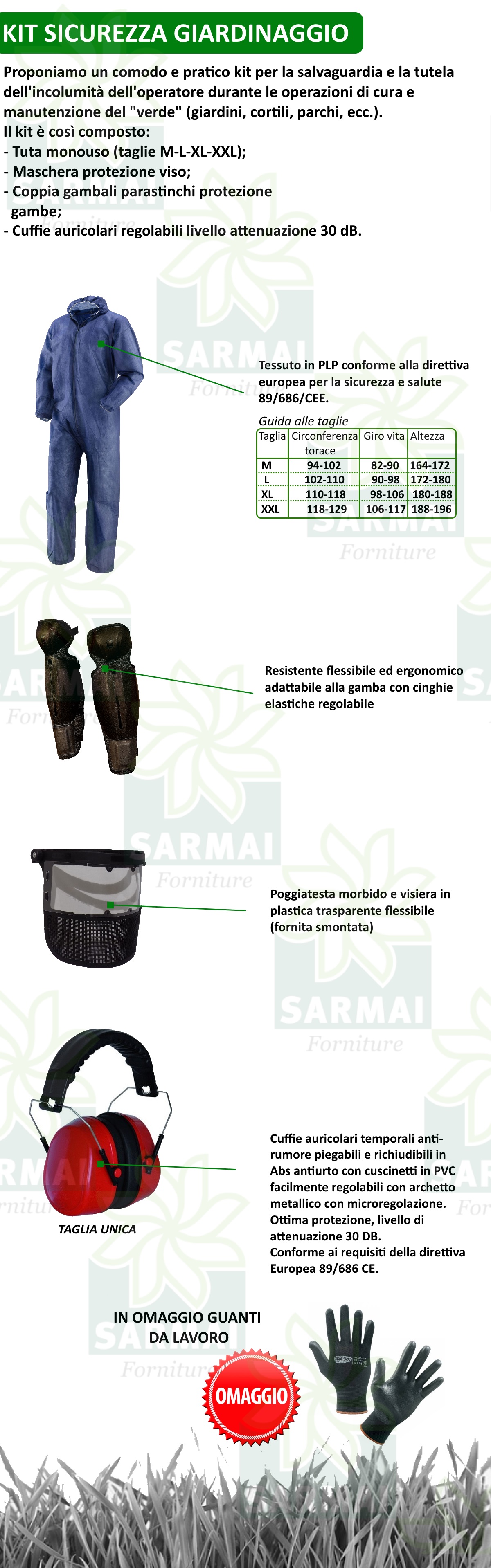DESCRIZIONE KIT DECESPUGLIATORE