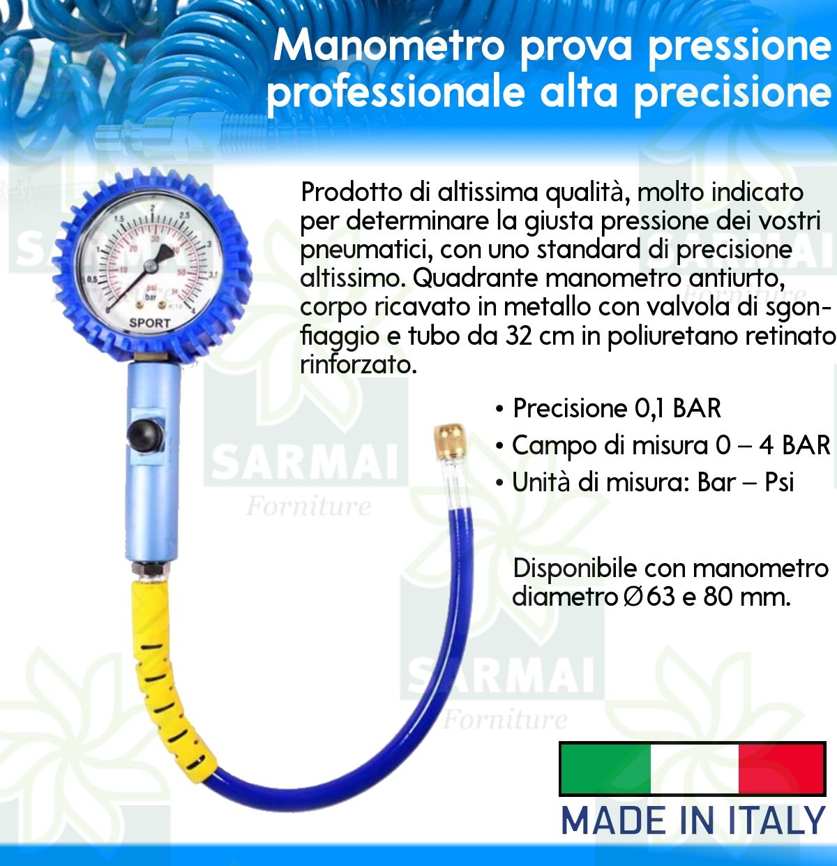 Pistola prova pressione sport professionale preciso da competizione