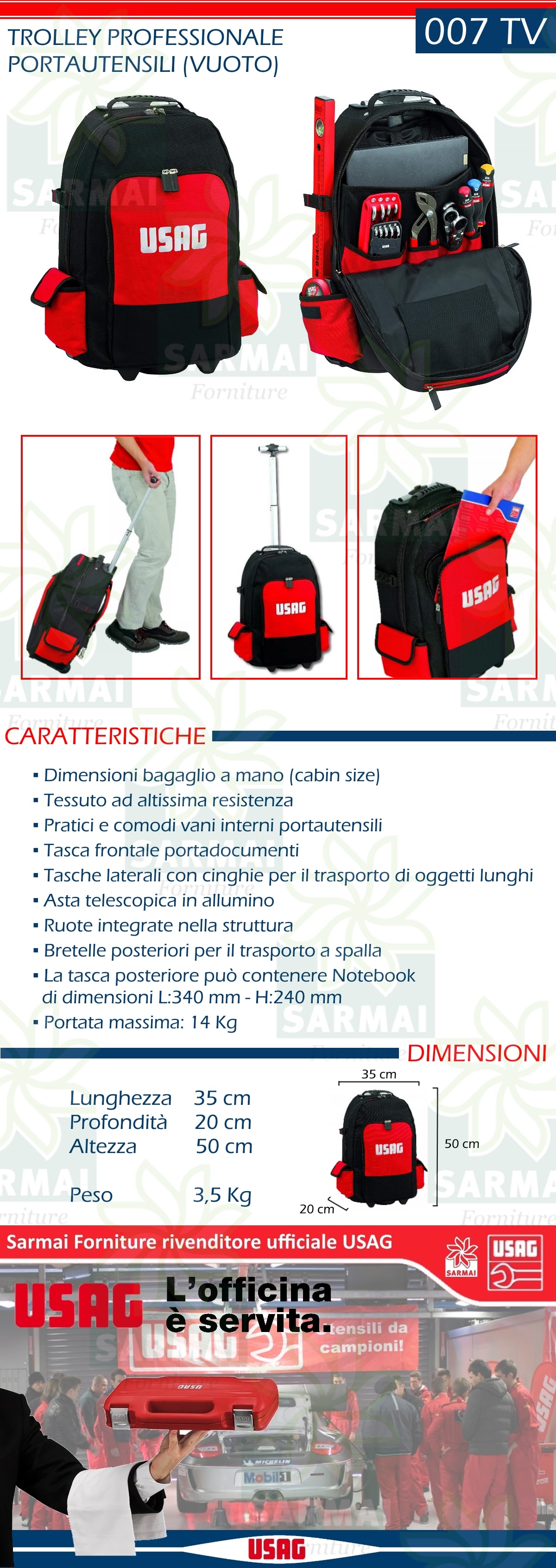 DESCRIZIONE TROLLEY