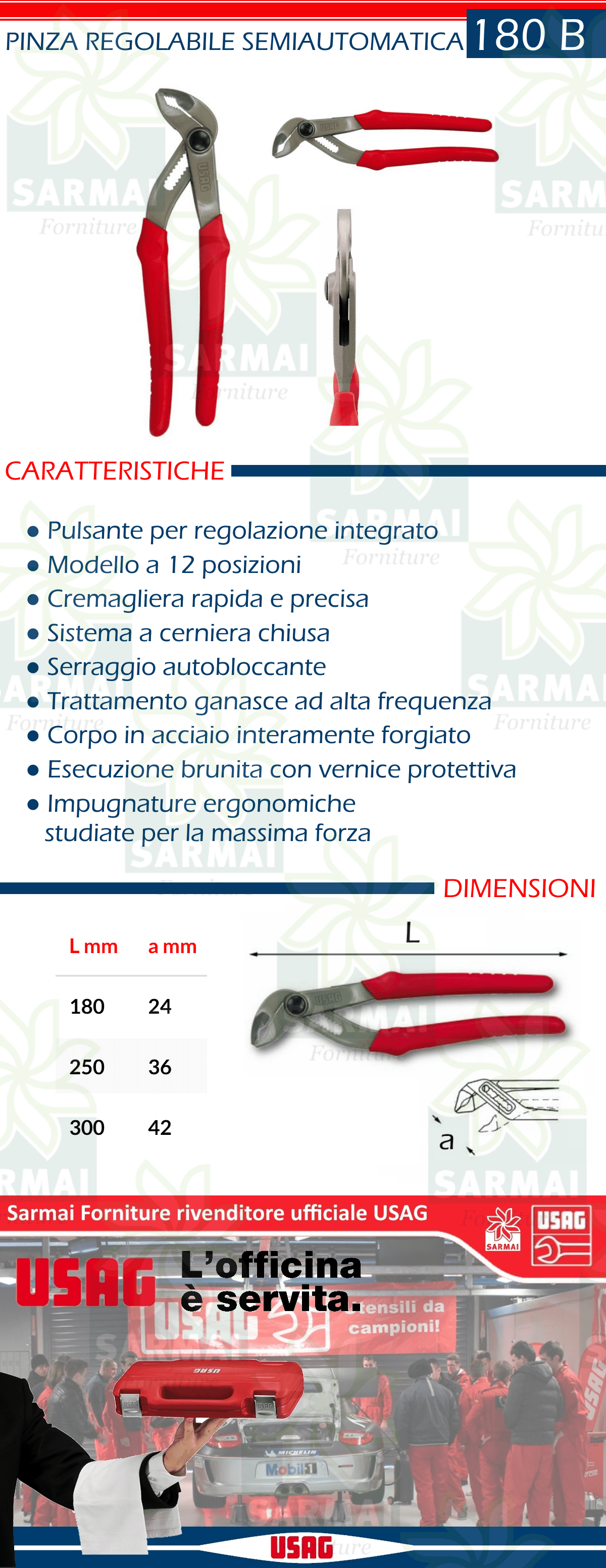 DESCRIZIONE PINZA