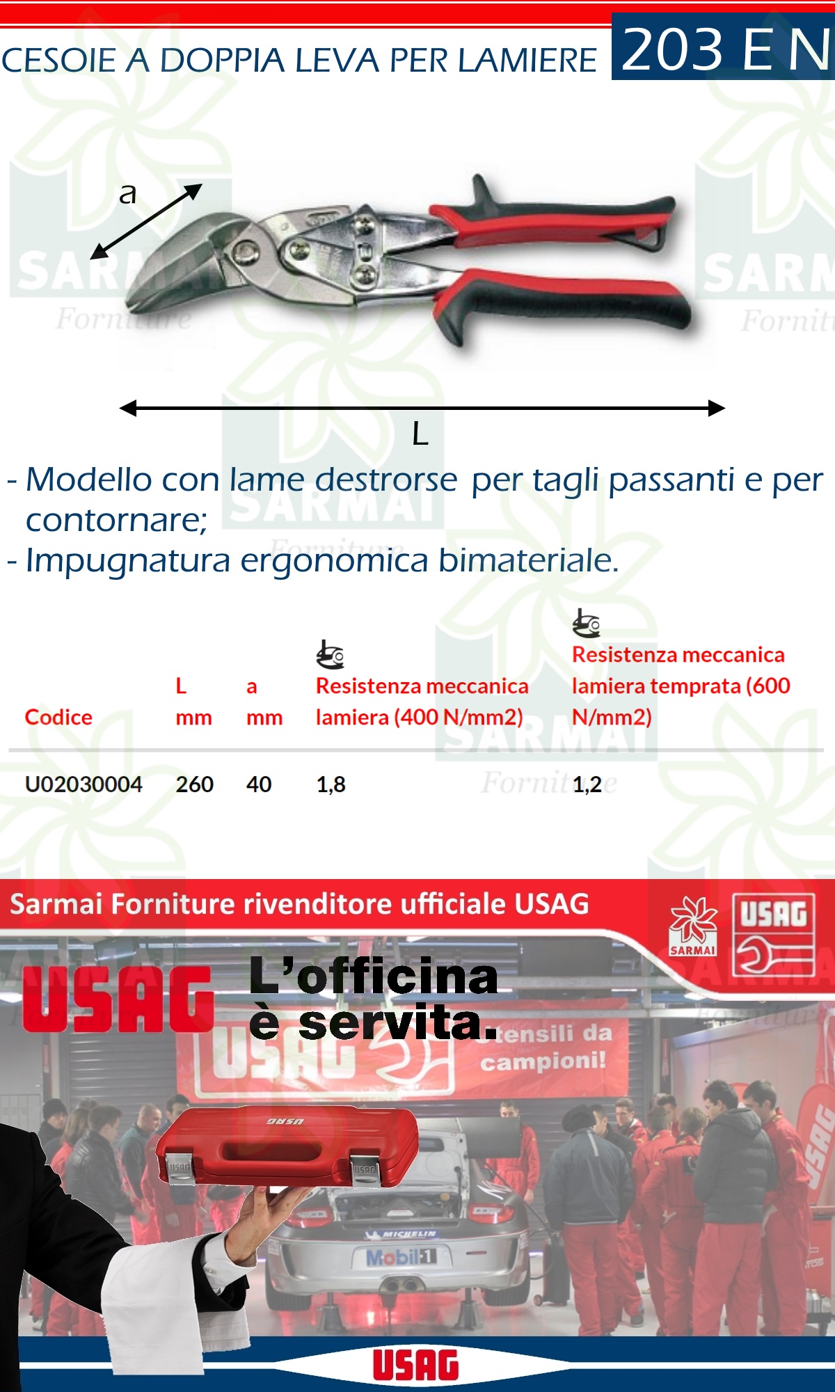 DESCRIZIONE CESOIA