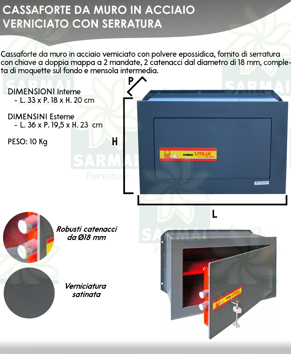 DESCRIZIONE cassaforte